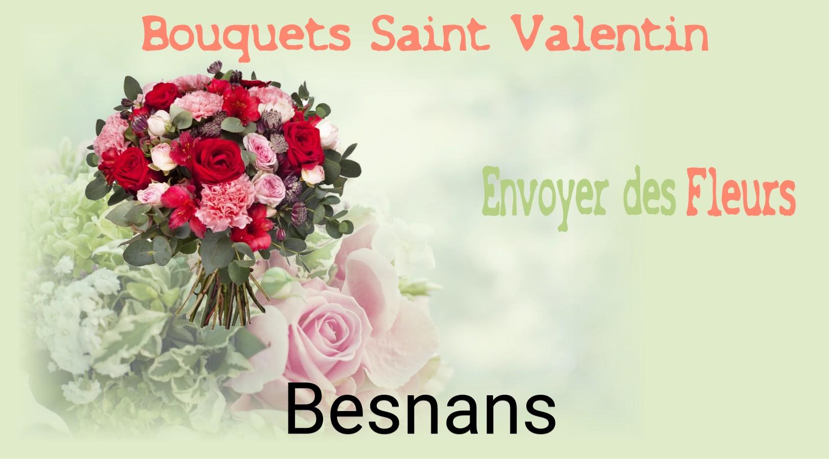Roses de Saint-Valentin livrées à Besnans